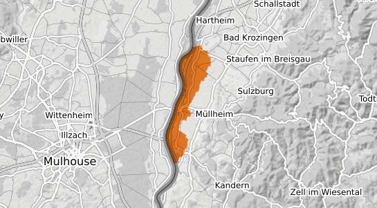 Mietspiegelkarte Neuenburg am Rhein